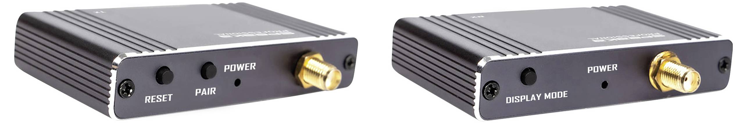 SpeaKa Professional HDMI-Funkübertragung (Set) 180m 2412MHz, 2485MHz, 5125MHz, 5845MHz 1920 x 1080 Pixel durchgeschleifter