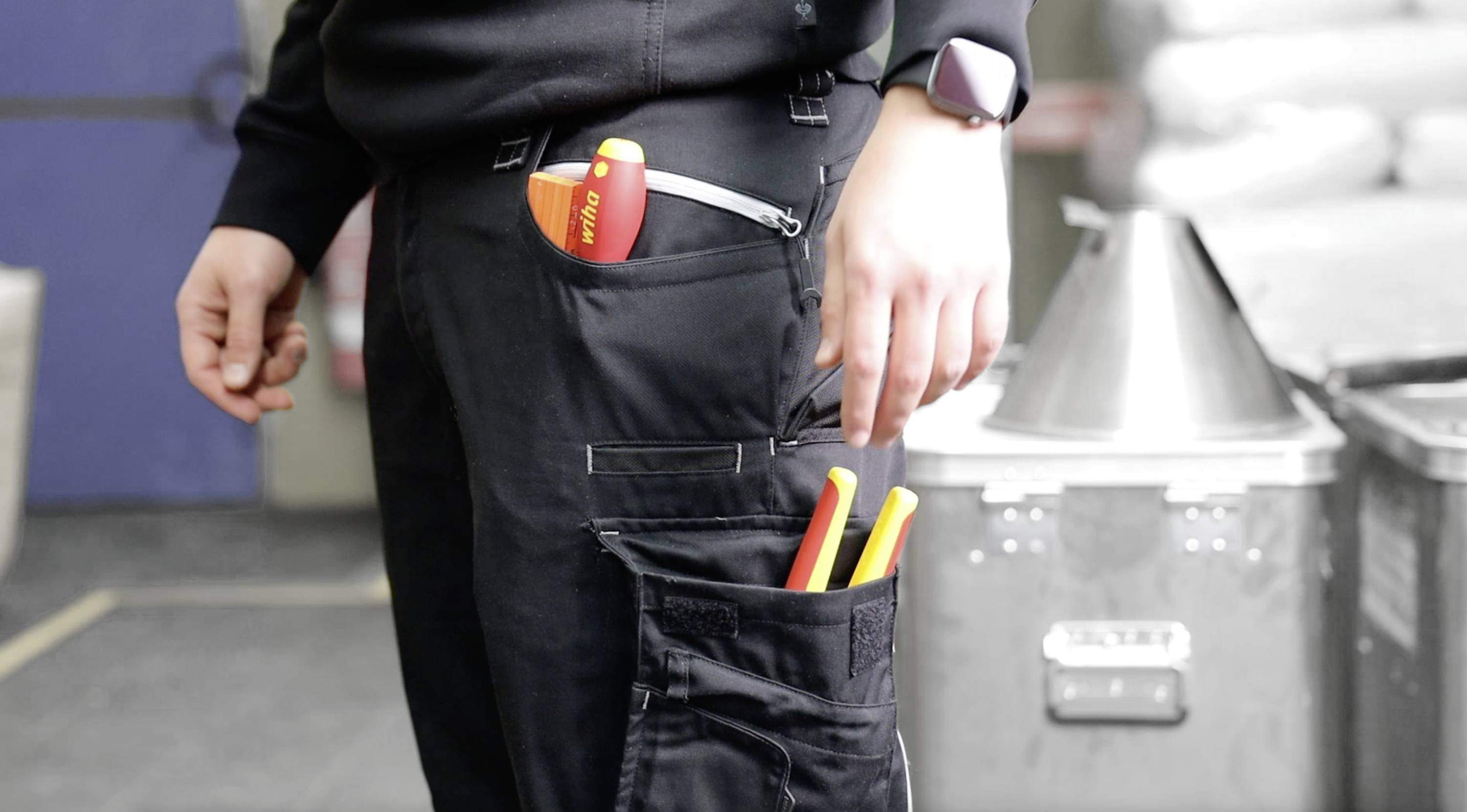 Wiha 46674 Kabelschneider Geeignet für (Abisoliertechnik) Alu- und Kupferkabel, ein- und mehrdrähtig 34mm 300mm²