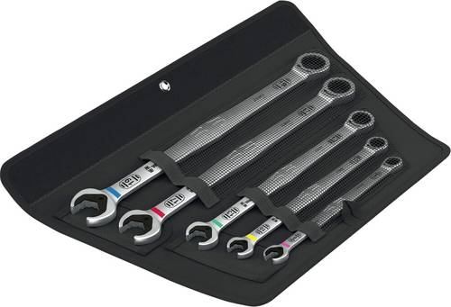 Wera 05020380001 6007 Joker 5 Set 1 Ring-Maulschlüssel-Satz 5teilig