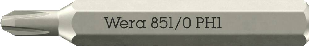 Wera 851 Micro 05058122001 Kreuzschlitz-Bit PH 1