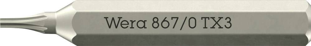 Wera 867 Micro TORX® 05058129001 Torx-Bit T 3