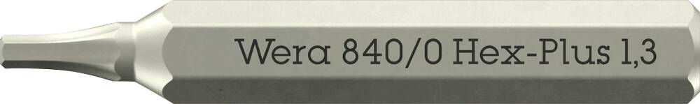 Wera 840 Micro Sechskant-Bit 1.3 mm