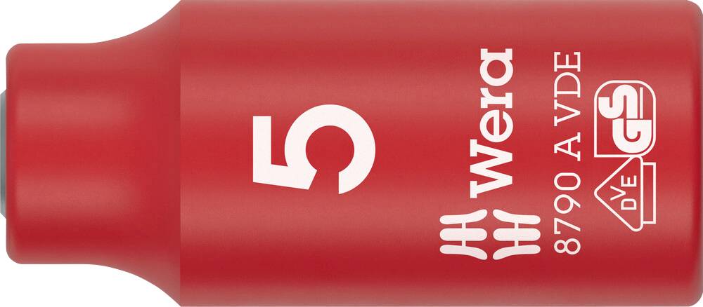 Wera 8790A VDE 05005931001 Außen-Sechskant Steckschlüsseleinsatz 5mm