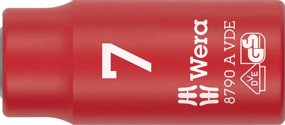 Wera 8790 A VDE 05005934001 Außen-Sechskant Steckschlüsseleinsatz 7 mm