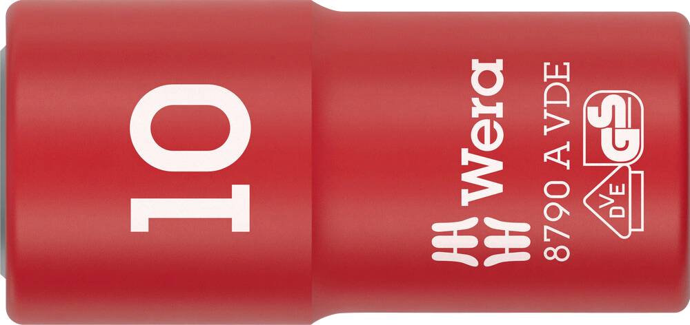 Wera 8790A VDE 05005936001 Außen-Sechskant Steckschlüsseleinsatz 10mm