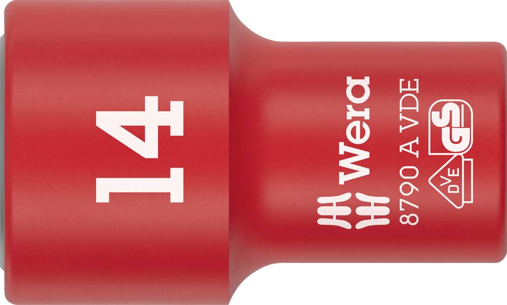 Wera 8790 A VDE 05005940001 Außen-Sechskant Steckschlüsseleinsatz 14 mm
