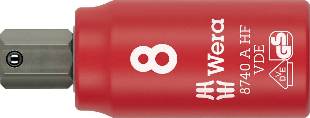 Wera 8740 A VDE HF 05005904001 Innen-Sechskant Steckschlüsseleinsatz 7 mm
