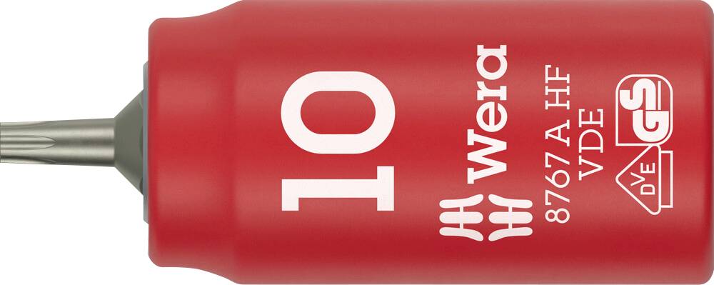 Wera 8767 A VDE HF 05005920001 TORX Steckschlüsseleinsatz T 10