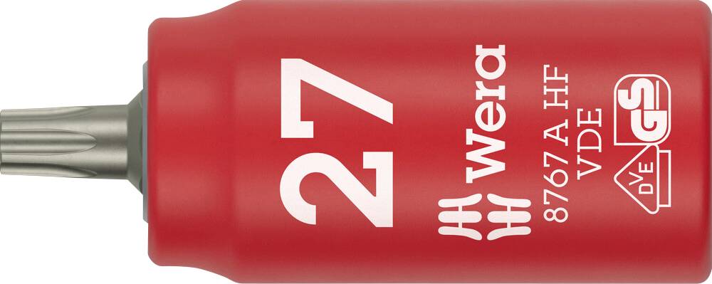 Wera 8767 A VDE HF 05005924001 TORX Steckschlüsseleinsatz T 27