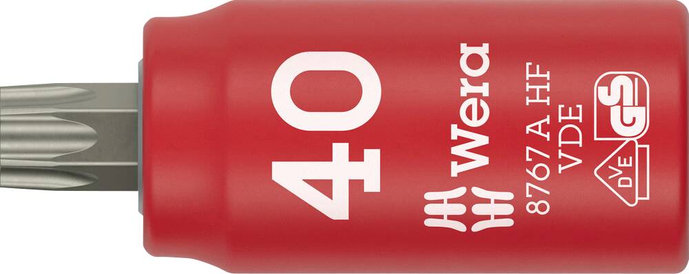 Wera 8767 A VDE HF 05005926001 TORX Steckschlüsseleinsatz T 40