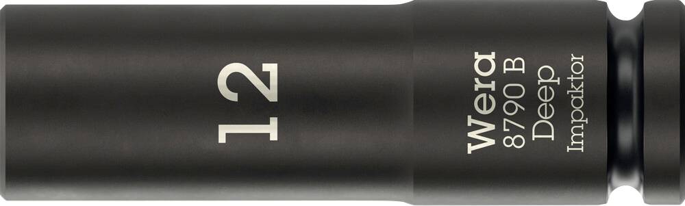 Wera 8790 B Impaktor Deep 05005553001 Außen-Sechskant Steckschlüsseleinsatz 12mm