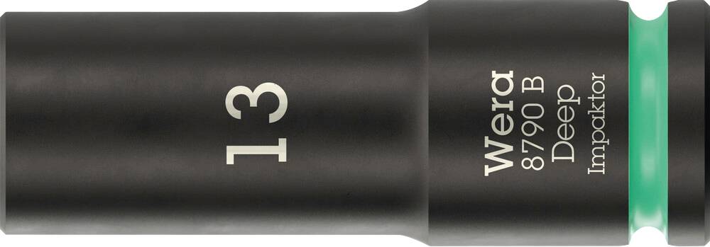 Wera 8790 B Impaktor Deep 05005554001 Außen-Sechskant Steckschlüsseleinsatz 13 mm