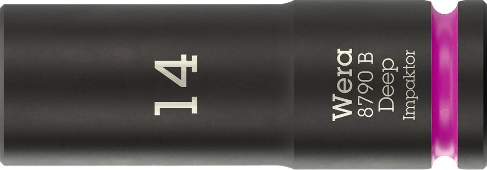 Wera 8790 B Impaktor Deep 05005555001 Außen-Sechskant Steckschlüsseleinsatz 14mm