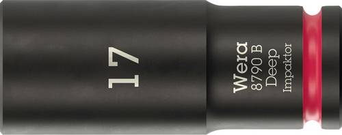 Wera 8790 B Impaktor Deep 05005558001 Außen-Sechskant Steckschlüsseleinsatz 17 mm