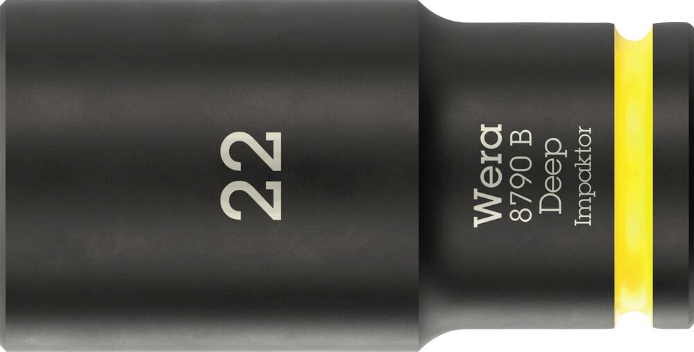 Wera 8790 B Impaktor Deep 05005562001 Außen-Sechskant Steckschlüsseleinsatz 22mm