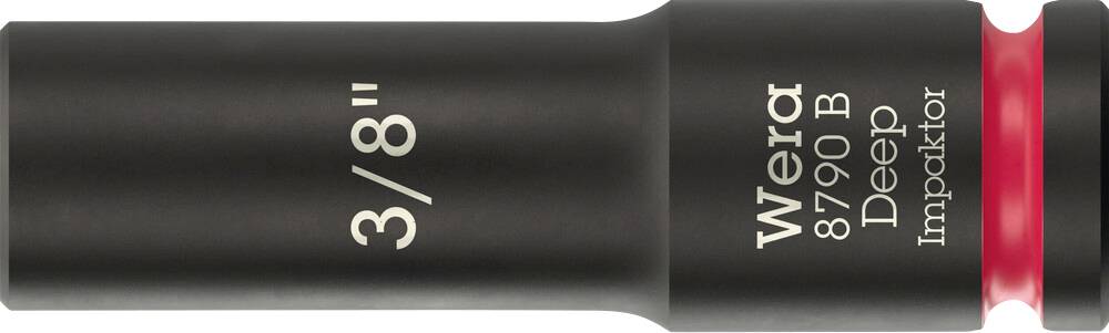 Wera 8790 B Impaktor Deep 05005566001 Außen-Sechskant Steckschlüsseleinsatz 3/8"