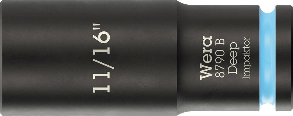 Wera 8790 B Impaktor Deep 05005571001 Außen-Sechskant Steckschlüsseleinsatz 11/16"
