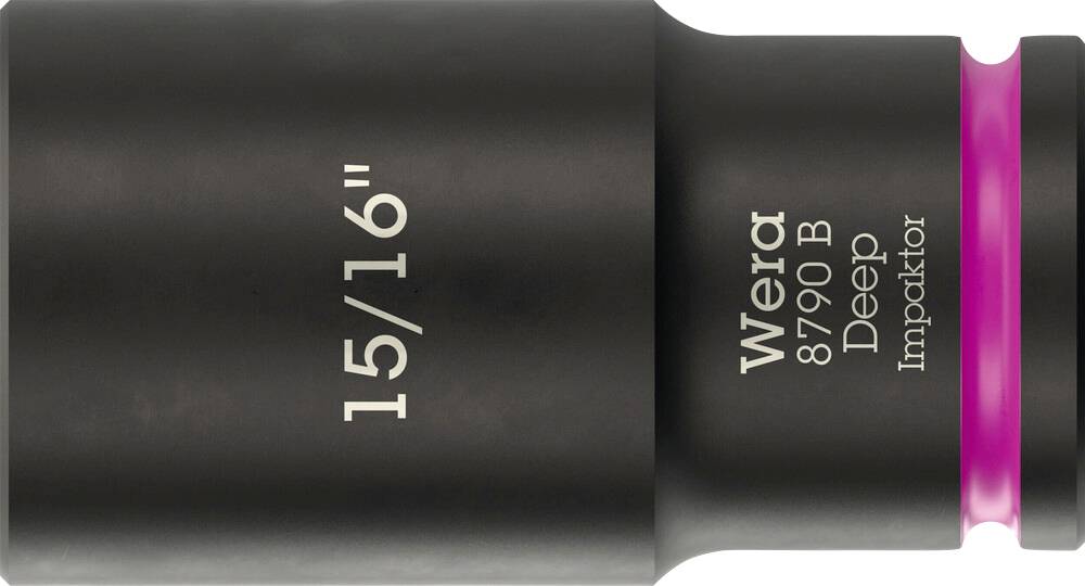 Wera 8790 B Impaktor Deep 05005575001 Außen-Sechskant Steckschlüsseleinsatz 15/16"