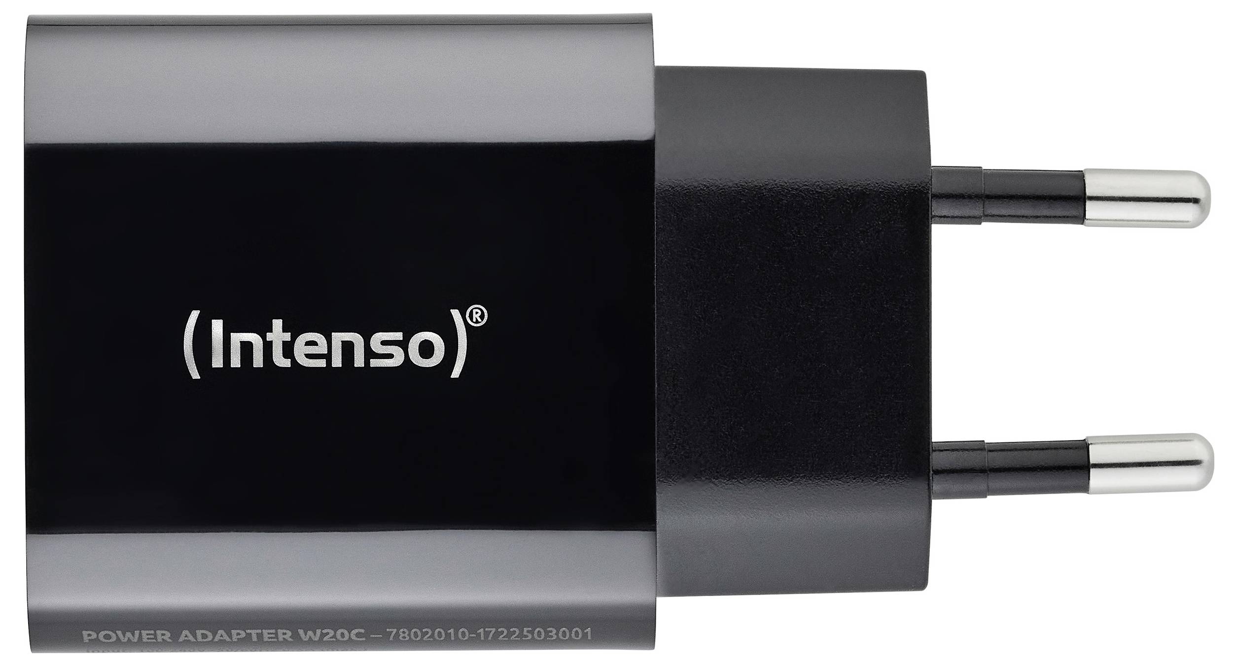 Intenso W20C black USB-C® Adapter 20 W USB-C® Schwarz