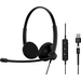 EPOS IMPACT 100 UC On Ear Headset kabelgebunden Stereo Schwarz Noise Cancelling Headset, Mikrofon-Stummschaltung EPOS IMPACT 100 UC On Ear Headset kabelgebunden Stereo Schwarz Noise Cancelling Headset, Mikrofon-Stummschaltung