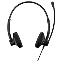 EPOS IMPACT 100 UC On Ear Headset kabelgebunden Stereo Schwarz Noise Cancelling Headset, Mikrofon-Stummschaltung EPOS IMPACT 100 UC On Ear Headset kabelgebunden Stereo Schwarz Noise Cancelling Headset, Mikrofon-Stummschaltung