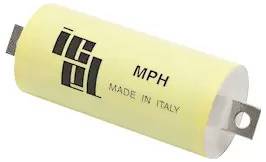 Icel 1 St. Folienkondensator axial bedrahtet 20 µF 100 V/DC 10 % (Ø x L) 25.4 mm x 57 mm