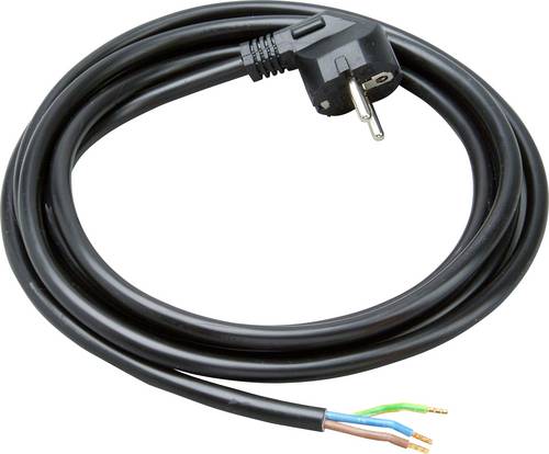 Kopp 147703019 Strom Anschlusskabel Schwarz 3 m