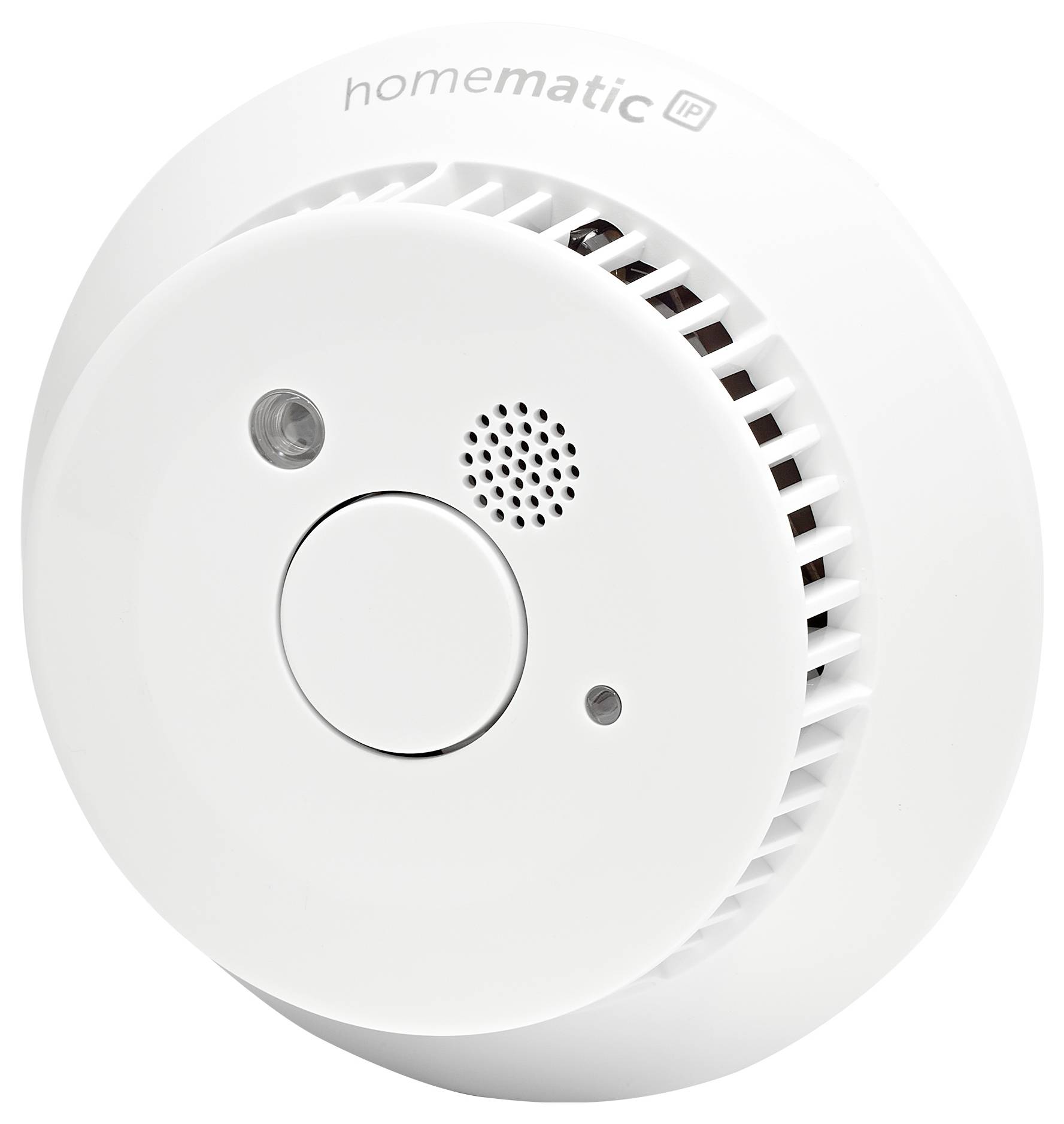 Homematic IP Funk Starter Set Mini Rauchwarnmelder Funk-Warnmelder-Set netzbetrieben, batteriebetrieben (Ø x H) 110mm x 45m