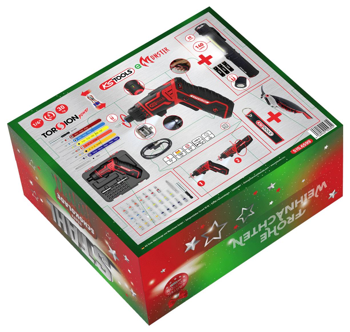 KS Tools eMONSTER Werkzeug Adventskalender