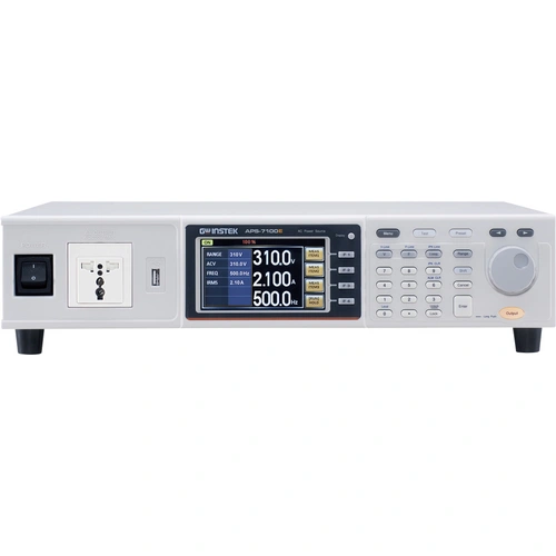GW Instek APS-7100 AC-Quelle mit Universalsteckdose Labornetzgerät, einstellbar 1000 VA USB-Host, LAN fernsteuerbar GW Instek APS-7100 AC-Quelle mit Universalsteckdose Labornetzgerät, einstellbar 1000 VA USB-Host, LAN fernsteuerbar
