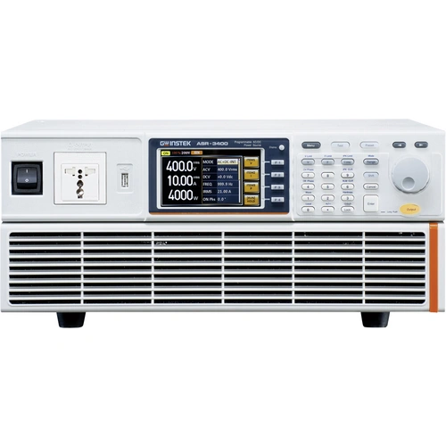 GW Instek ASR-3400 programmierbares AC/DC-Netzteil mit Universalsteckdose Labornetzgerät, einstellbar 4000 VA USB, LAN, GPIB GW Instek ASR-3400 programmierbares AC/DC-Netzteil mit Universalsteckdose Labornetzgerät, einstellbar 4000 VA USB, LAN, GPIB