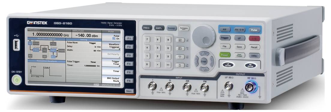 GW Instek GSG-2160 (GPIB) (CE) Vector Signal Genererator Signalgenerator 9kHz - 6GHz 1-Kanal