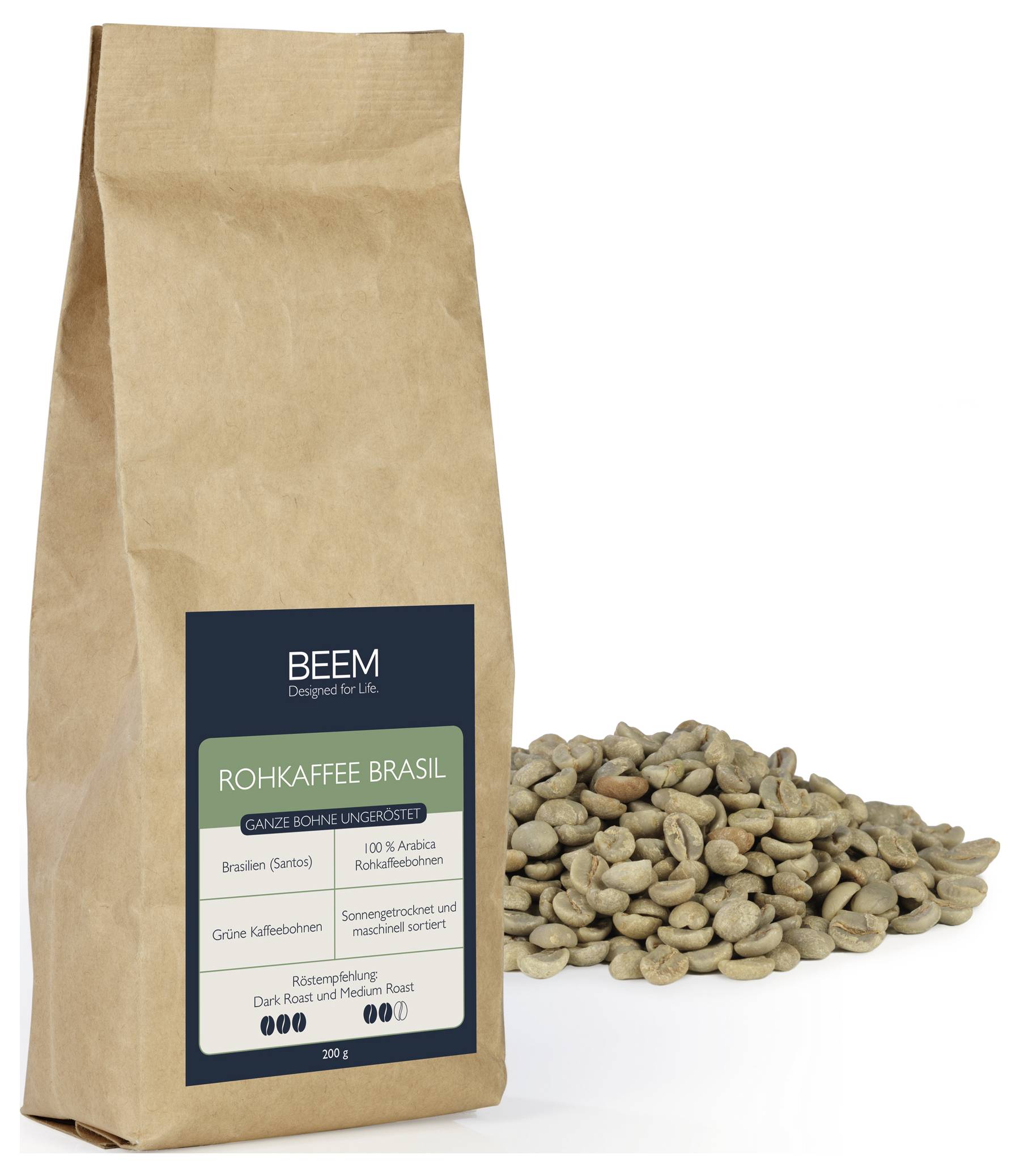 BEEM 04202 Kaffeeröster Schwarz