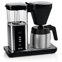 BEEM 03890 Kaffeemaschine Schwarz, Silber Fassungsvermögen Tassen=10 Isolierkanne, Timerfunktion, Warmhaltefunktion BEEM 03890 Kaffeemaschine Schwarz, Silber Fassungsvermögen Tassen=10 Isolierkanne, Timerfunktion, Warmhaltefunktion