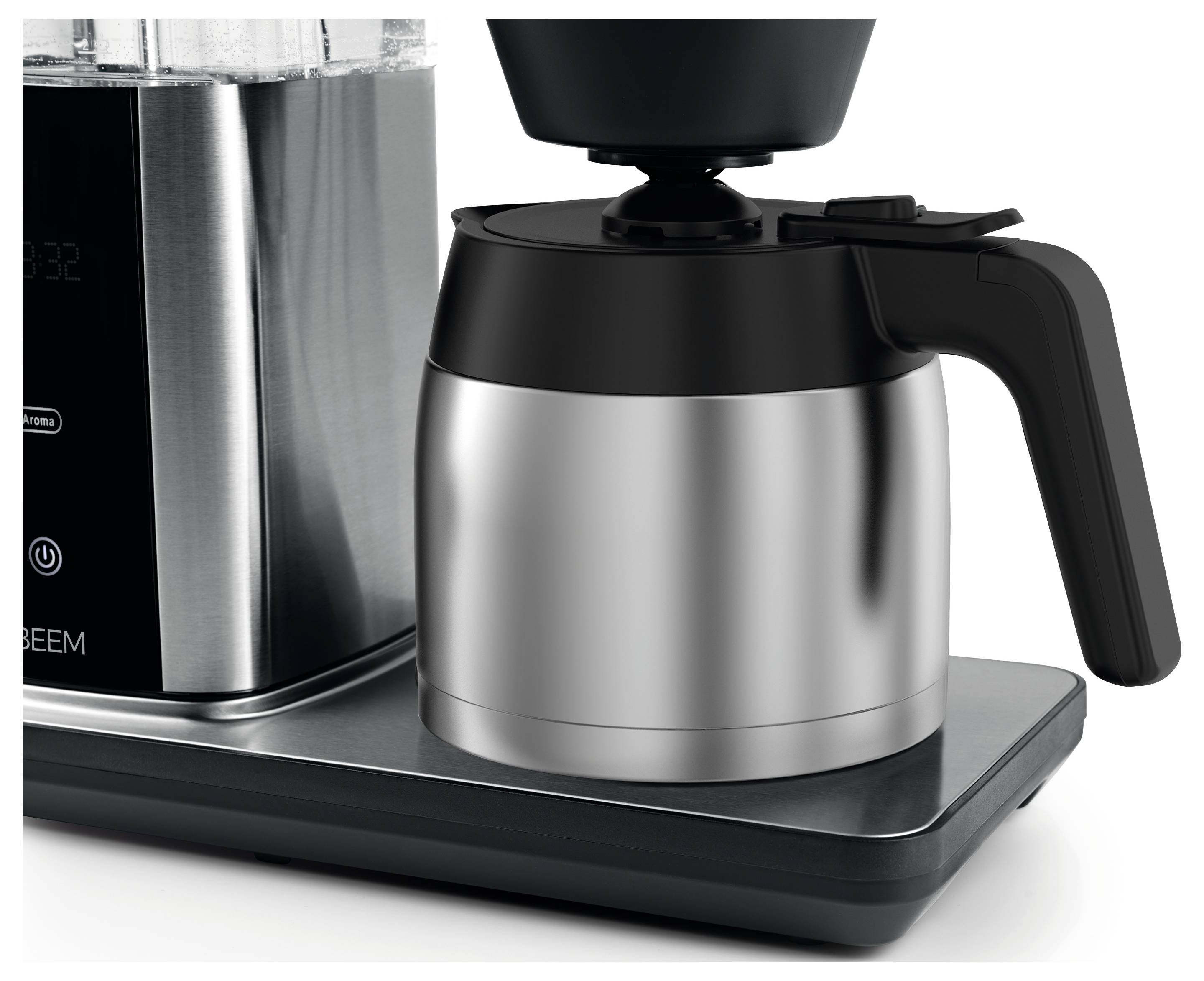 BEEM 03890 Kaffeemaschine Schwarz, Silber Fassungsvermögen Tassen=10 Isolierkanne, Timerfunktion, W
