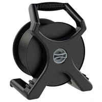 PC Electric 9250012-p Kabeltrommel 25m Schwarz Schutzkontakt-Gummi-Stecker PC Electric 9250012-p Kabeltrommel 25m Schwarz Schutzkontakt-Gummi-Stecker