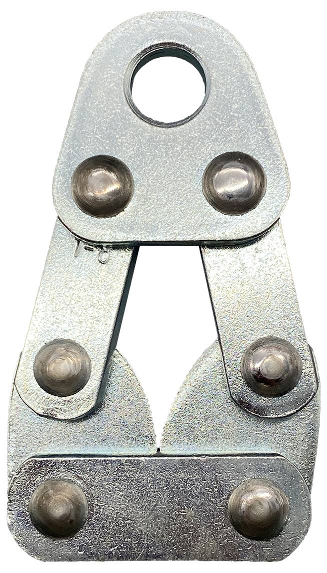 Berger & Schröter 12030 Universal Froschklemme 600kg, 1-8mm (L x B) 120mm x 80mm