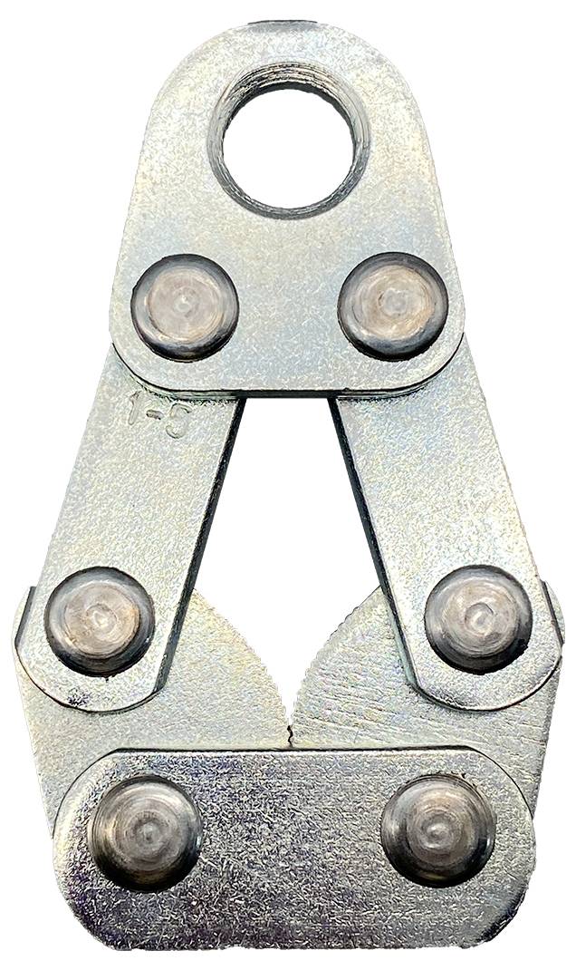 Berger & Schröter 12023 Universal Froschklemme 400kg, 1-5mm (L x B) 115mm x 80mm