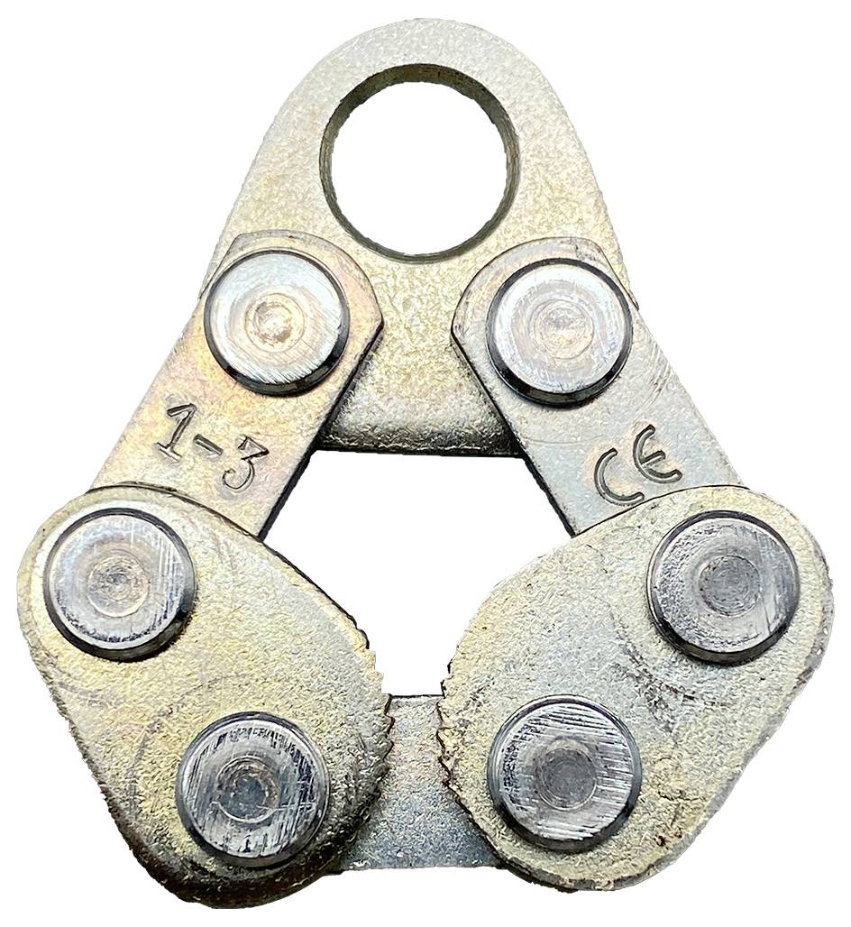 Berger & Schröter 12009 Universal Froschklemme 200kg, 1-3 mm (L x B) 65 mm x 45 mm