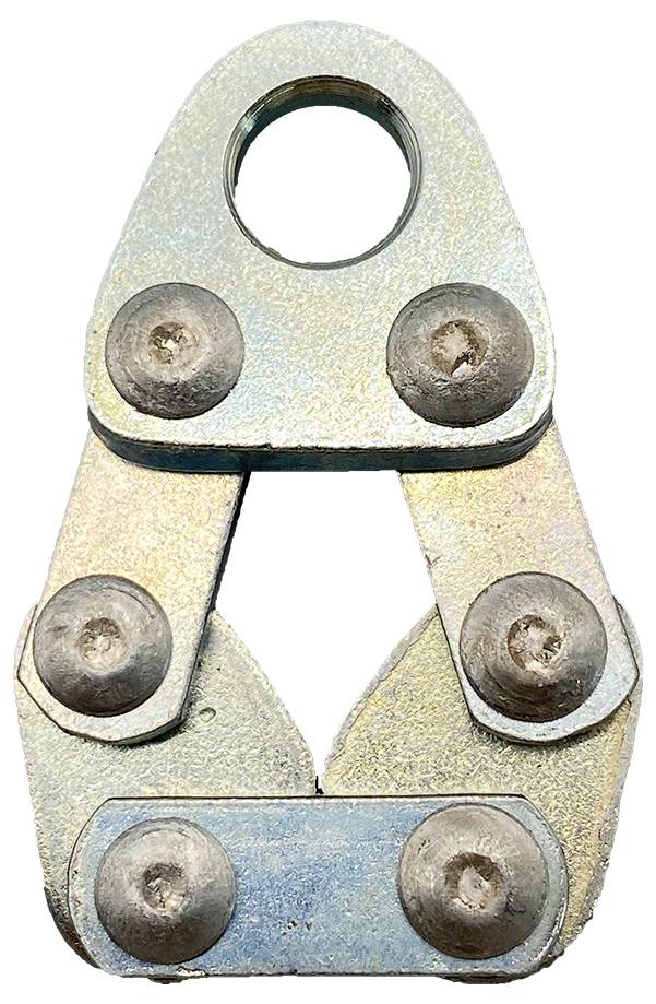 Berger & Schröter 12009 Universal Froschklemme 200kg, 1-3mm (L x B) 65mm x 45mm