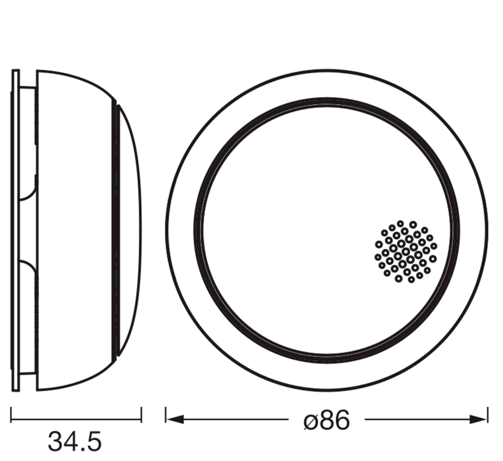 OSRAM HOMELIGHTING Smart+ Funk-Rauchmelder