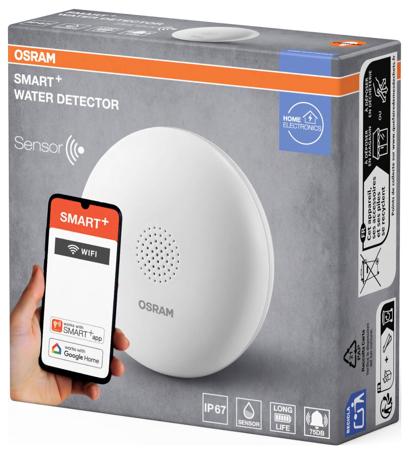 OSRAM HOMELIGHTING Smart+ Funk-Wassermelder