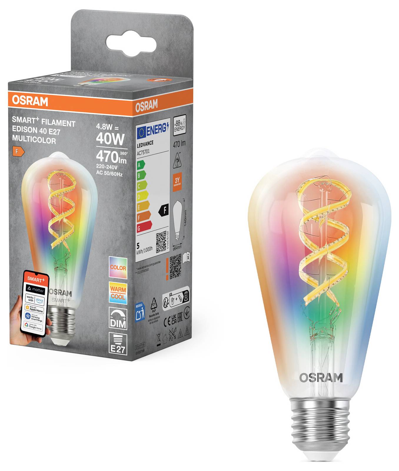 OSRAM HOMELIGHTING Smart+ Funk-Feuchtigkeitssensor