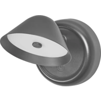 OSRAM HOMELIGHTING NIGHTLUX CONE 830 DIM USB Black 4099854478789 Wandleuchte 1.80 W Schwarz OSRAM HOMELIGHTING NIGHTLUX CONE 830 DIM USB Black 4099854478789 Wandleuchte 1.80 W Schwarz