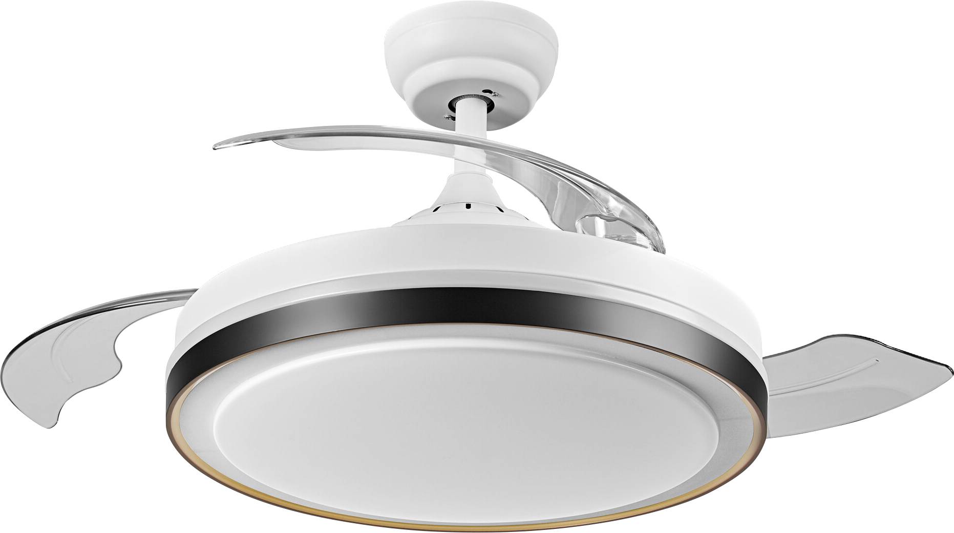 OSRAM HOMELIGHTING Ceiling Fan Retractable 1070 66W White Deckenventilator 66W