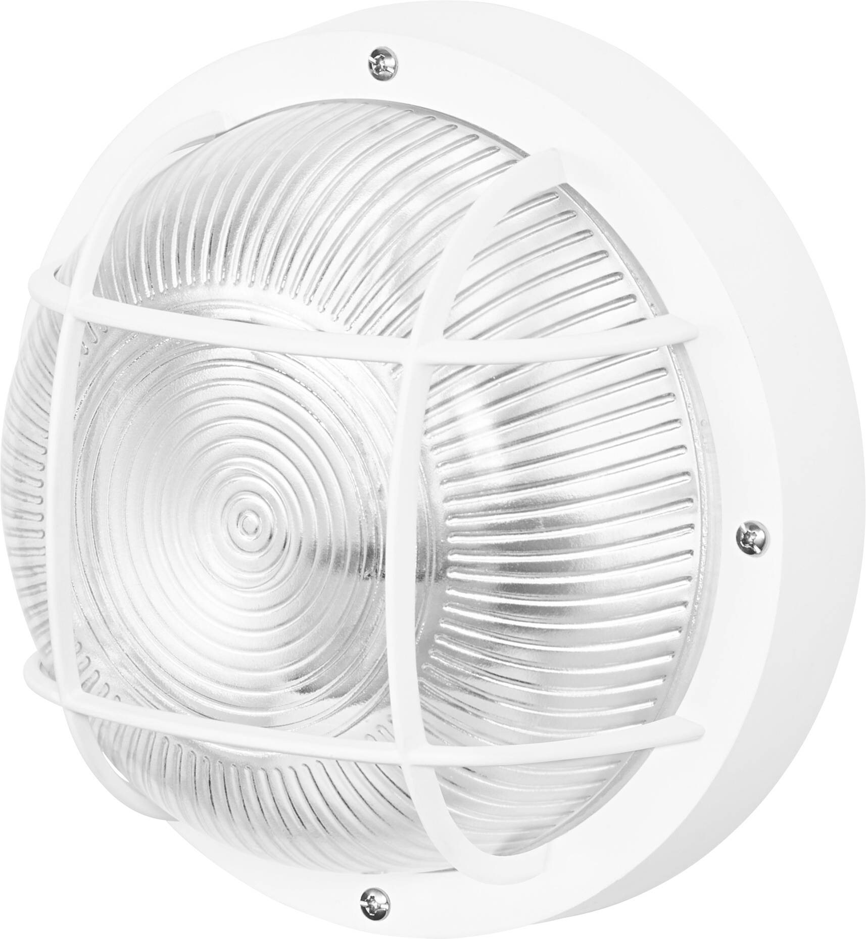 OSRAM HOMELIGHTING Bulkhead Essential Round E27 White 4058075845602 Deckenleuchte, Wandleuchte Weiß