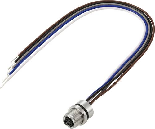 TRU COMPONENTS TC-13751916 Anschlussleitung M8 x 1, M10 x 0.75 Buchse, gerade 0.2 m Polzahl Sensore