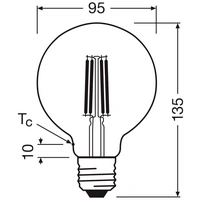 OSRAM HOMELIGHTING 4058075839502 LED EEK A (A - G) E27 5 W Warmweiß 1 St. OSRAM HOMELIGHTING 4058075839502 LED EEK A (A - G) E27 5 W Warmweiß 1 St.