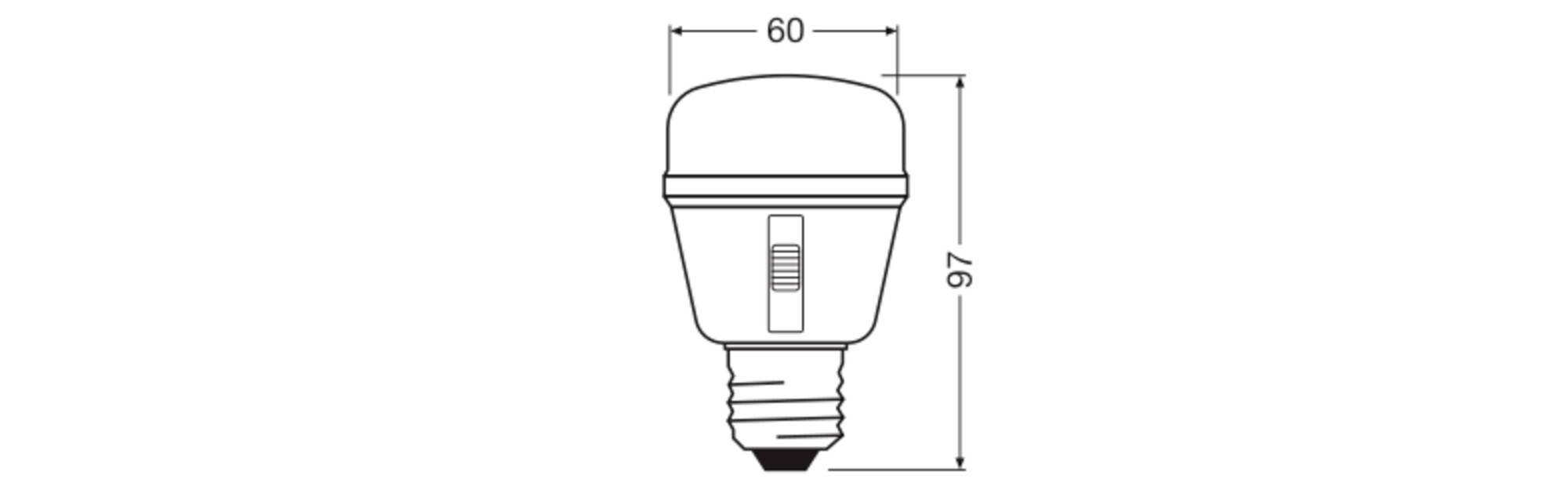OSRAM HOMELIGHTING 4058075845787Pflanzenlampe E27 10W 1St.