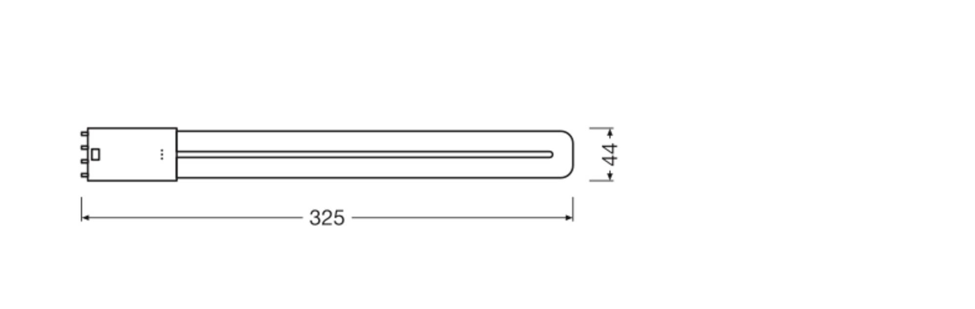 OSRAM HOMELIGHTING 4099854501913 LED-Röhre EEK E (A - G) 2G11 12W Tageslichtweiß 1St.